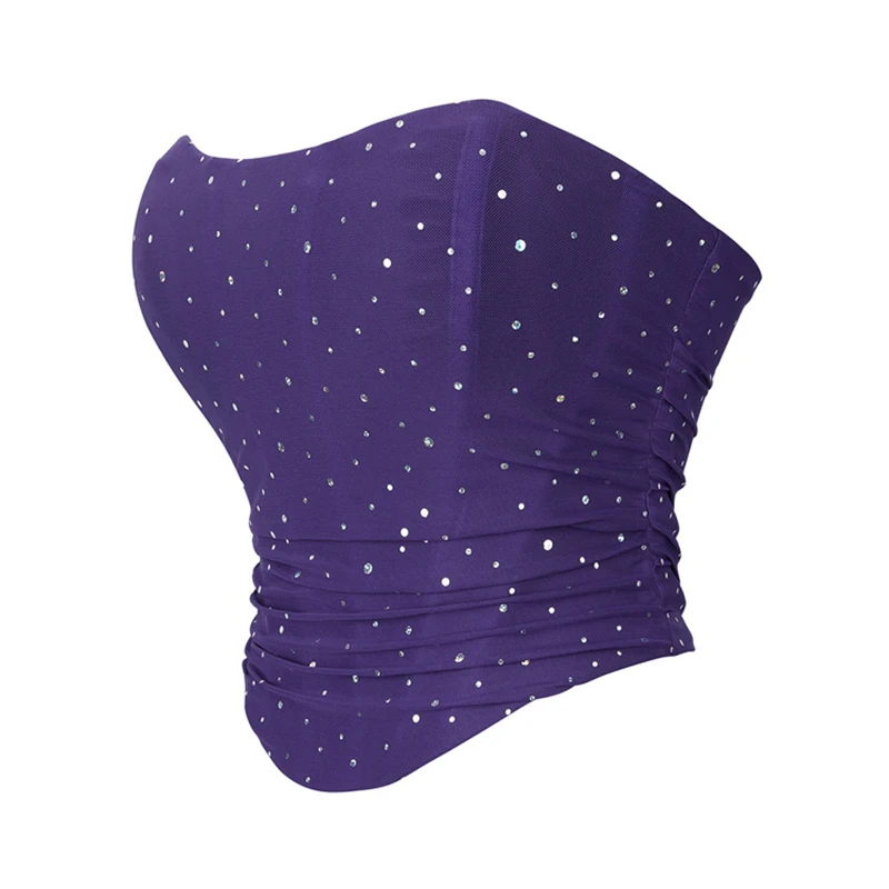 Corset Violet à Paillettes Scintillantes – Image 4