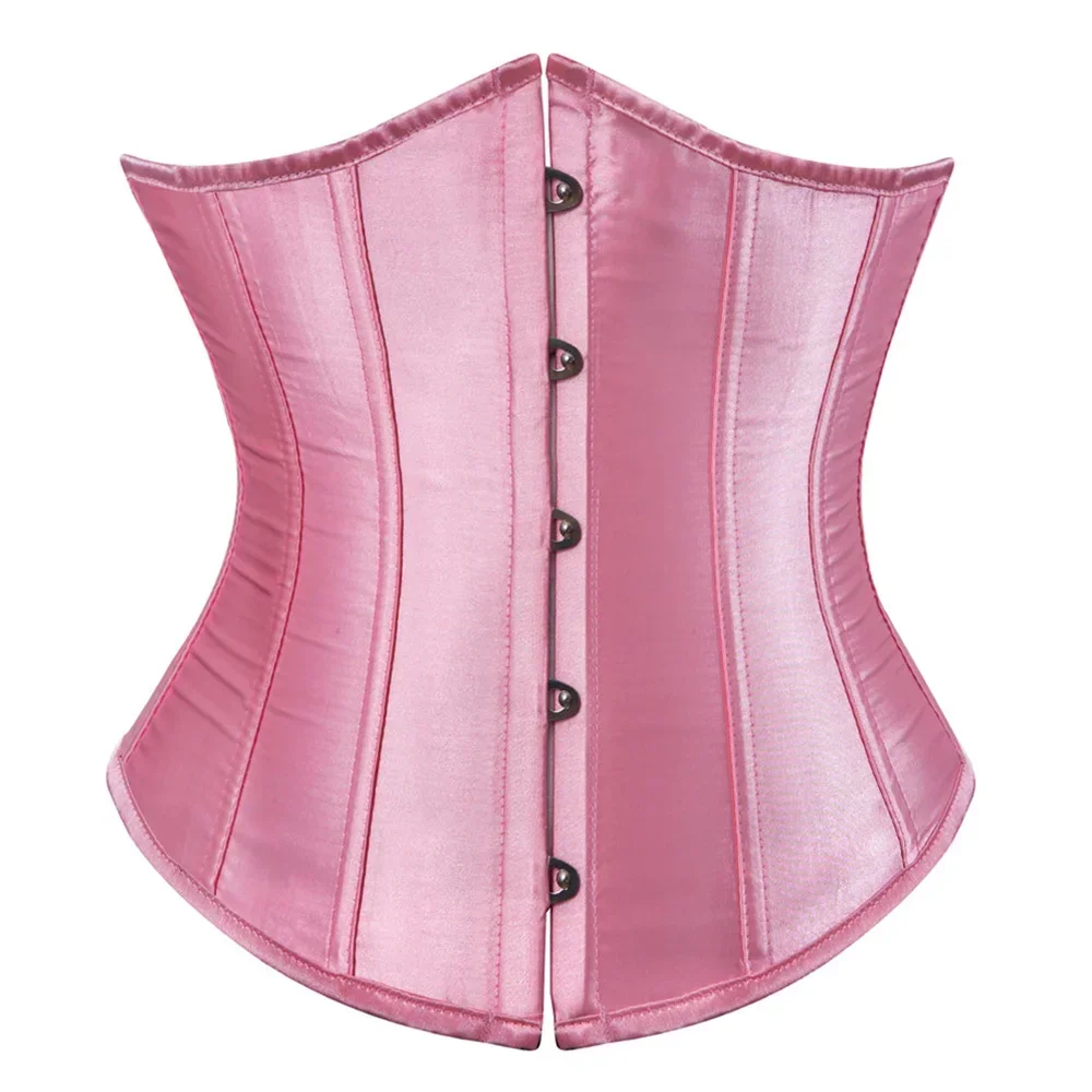 Ceinture Corset Rose Bonbon Grande Taille