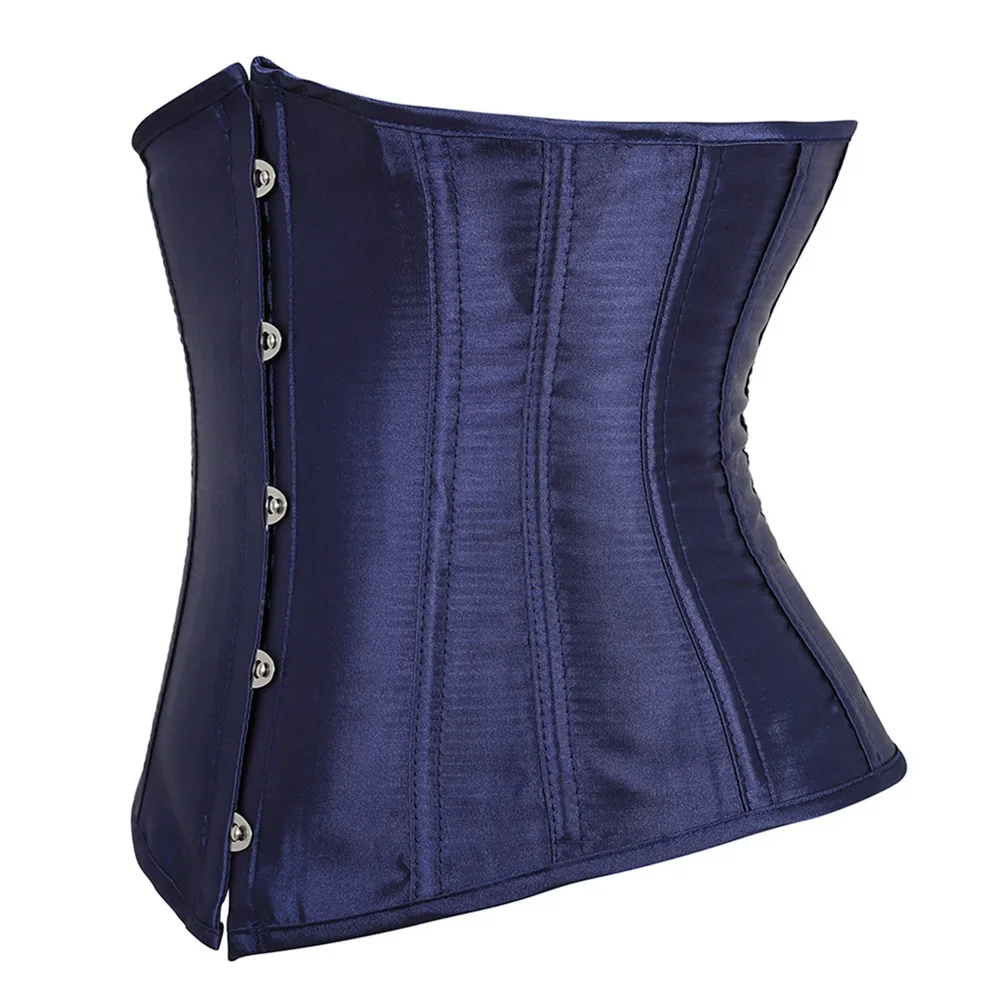 Ceinture Corset Bleu Nuit Femme – Image 3