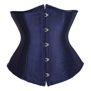 Ceinture Corset Bleu Nuit Femme
