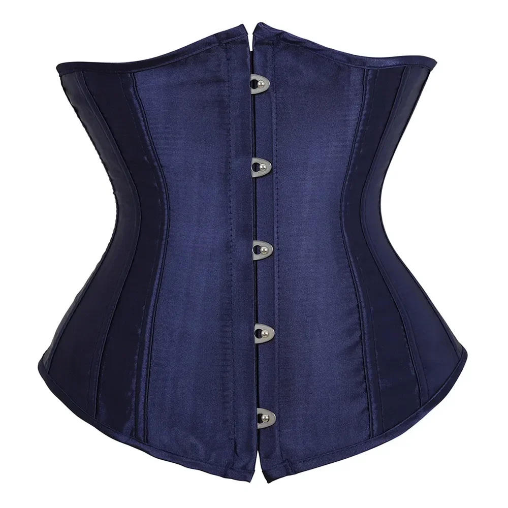 Ceinture Corset Bleu Nuit Femme